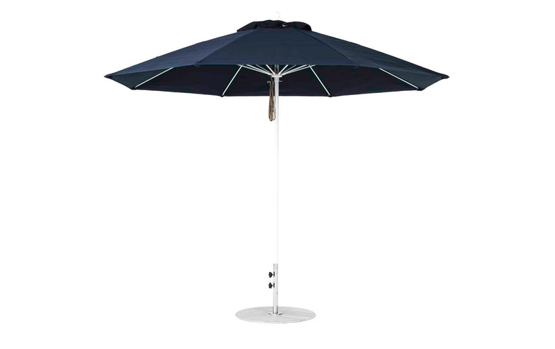Ledge Lounger 11' Octagon Pulley Essential Fiberglass Umbrella