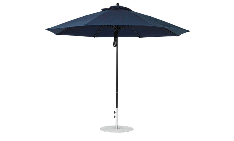 Ledge Lounger 11' Octagon Pulley Essential Fiberglass Umbrella