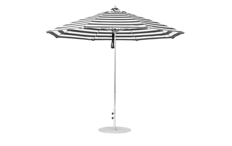 Ledge Lounger 11' Octagon Pulley Essential Fiberglass Umbrella