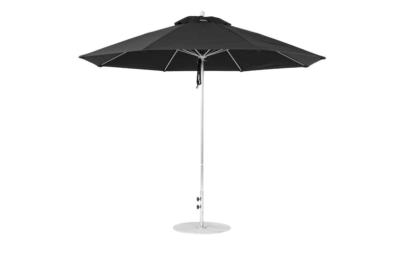 Ledge Lounger 11' Octagon Pulley Essential Fiberglass Umbrella