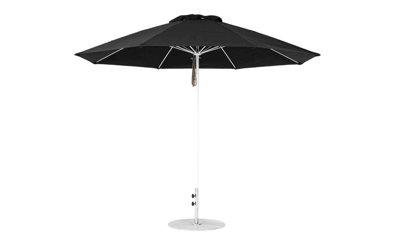 Ledge Lounger 11' Octagon Pulley Essential Fiberglass Umbrella