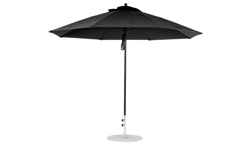 Ledge Lounger 11' Octagon Pulley Essential Fiberglass Umbrella