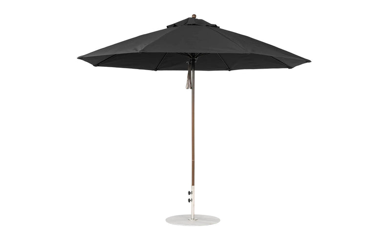 Ledge Lounger 11' Octagon Pulley Essential Fiberglass Umbrella