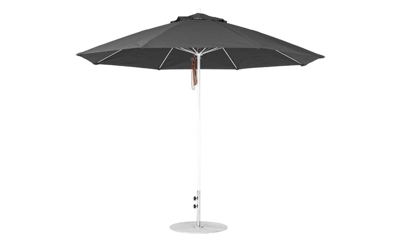 Ledge Lounger 11' Octagon Pulley Essential Fiberglass Umbrella