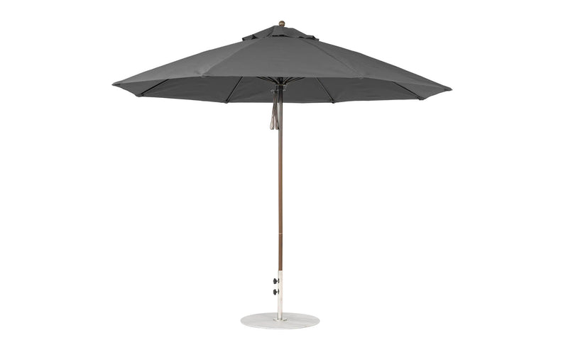 Ledge Lounger 11' Octagon Pulley Essential Fiberglass Umbrella