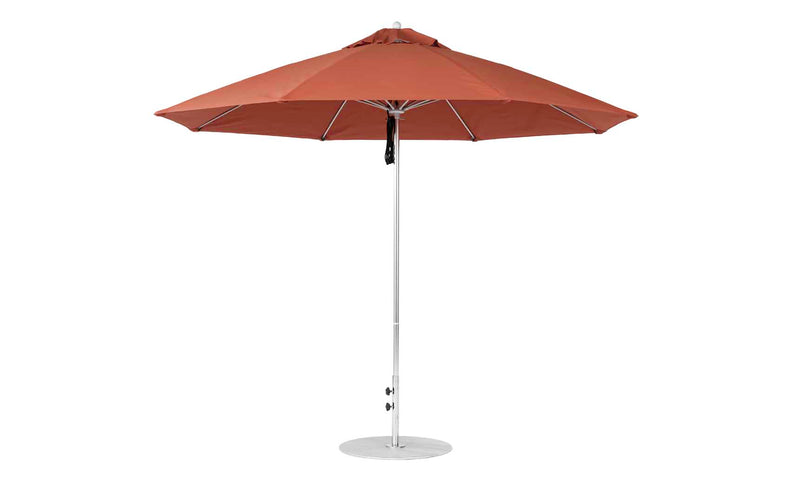 Ledge Lounger 11' Octagon Pulley Essential Fiberglass Umbrella
