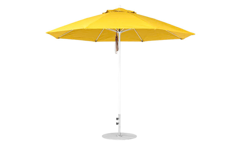 Ledge Lounger 11' Octagon Pulley Essential Fiberglass Umbrella