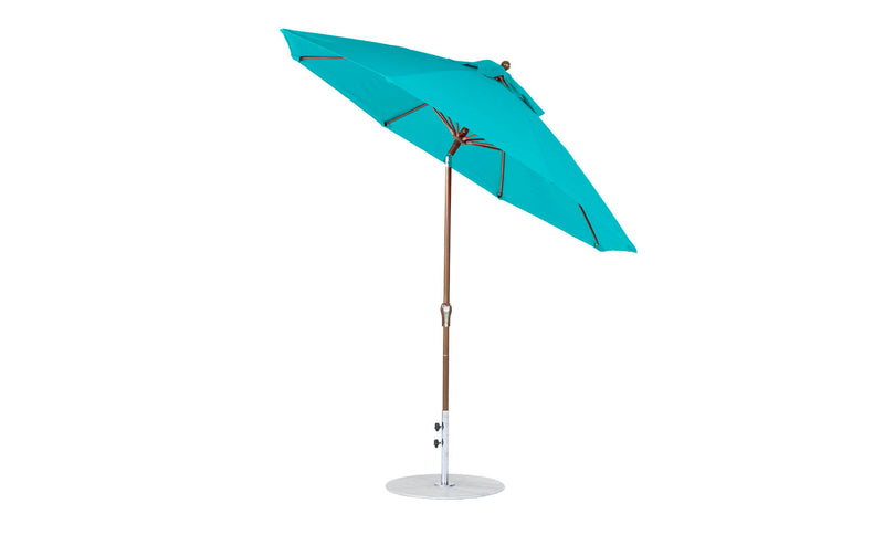 Ledge Lounger 9' Octagon Crank Auto Tilt Essential Fiberglass Umbrella