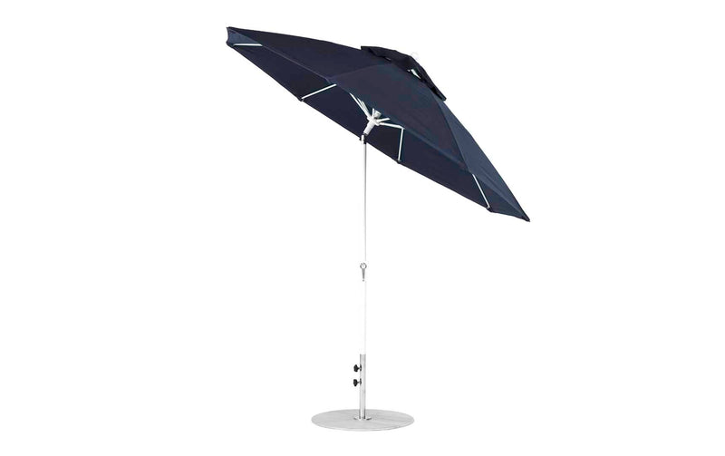 Ledge Lounger 9' Octagon Crank Auto Tilt Essential Fiberglass Umbrella