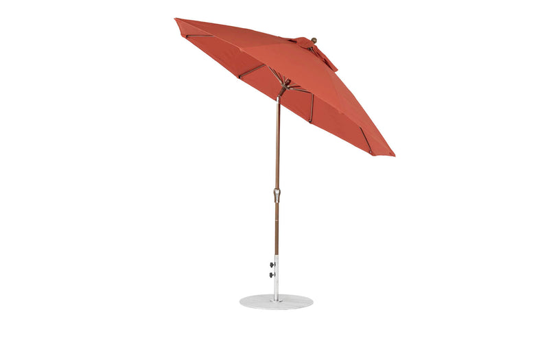 Ledge Lounger 9' Octagon Crank Auto Tilt Essential Fiberglass Umbrella