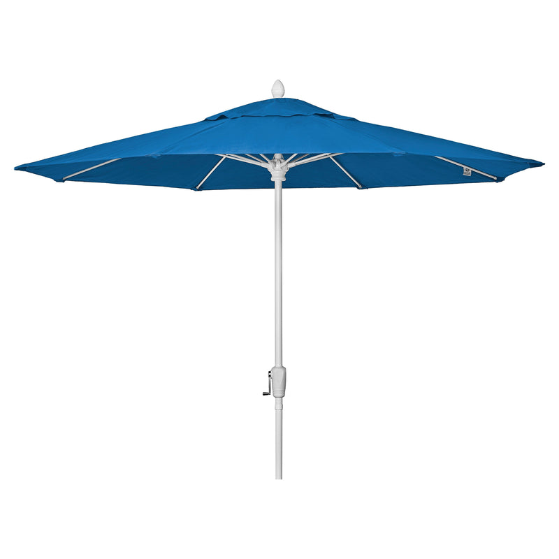 FiberBuilt 9Ft Oct Market Umbrella with Tilt, Outdoor Umbrella, Crank Lift Outdoor Umbrella