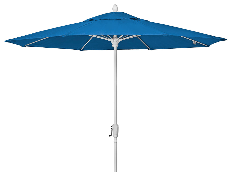 FiberBuilt 9Ft Oct Market Umbrella with Tilt, Outdoor Umbrella, Crank Lift Outdoor Umbrella