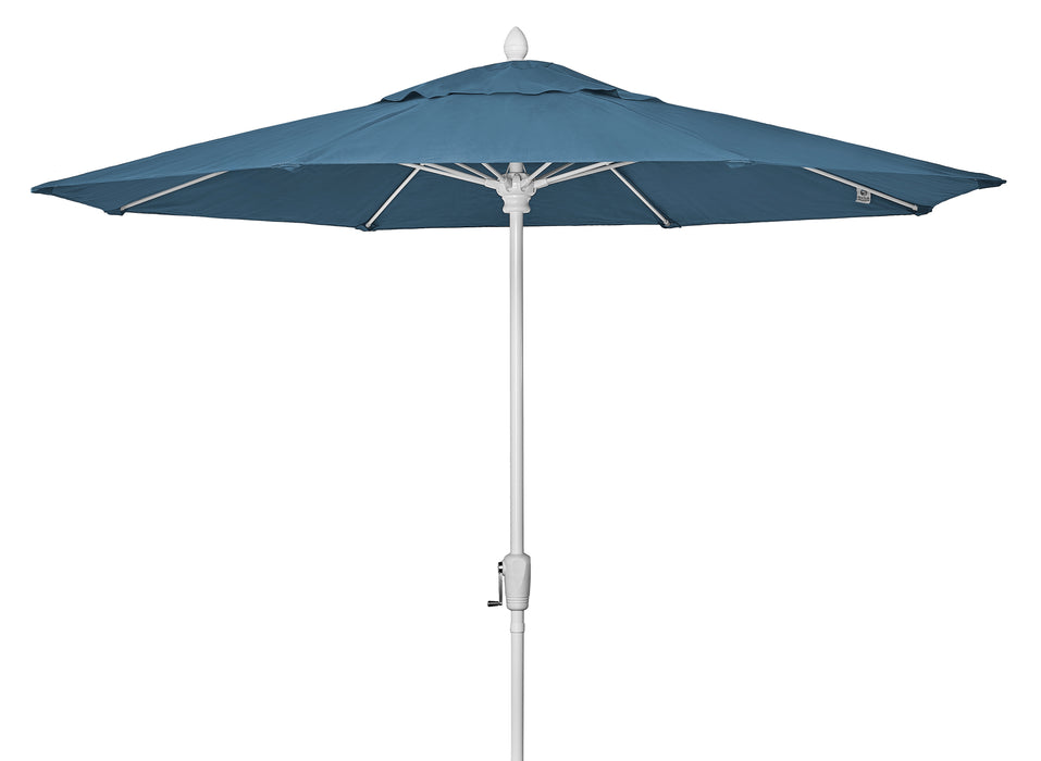 FiberBuilt 9Ft Oct Market Umbrella with Tilt, Outdoor Umbrella, Crank Lift Outdoor Umbrella