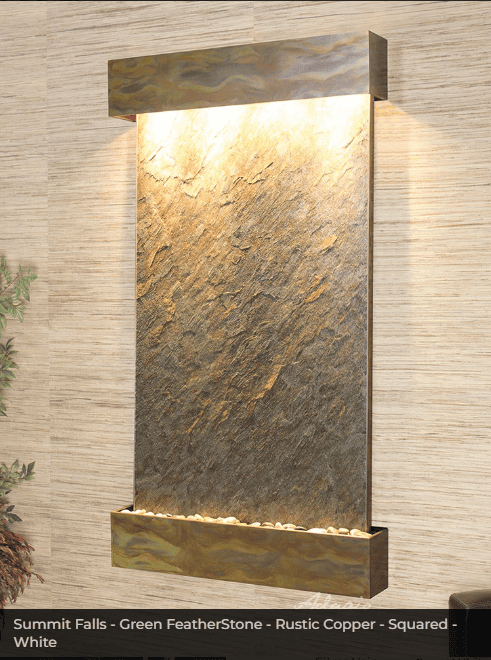 Adagio Water Features Summit Falls Wall Fountain