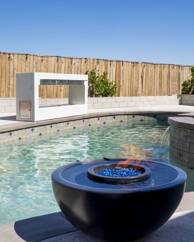 The Outdoor Plus Williams Fireplace with Water Scupper - DIY Ready-To-Finish