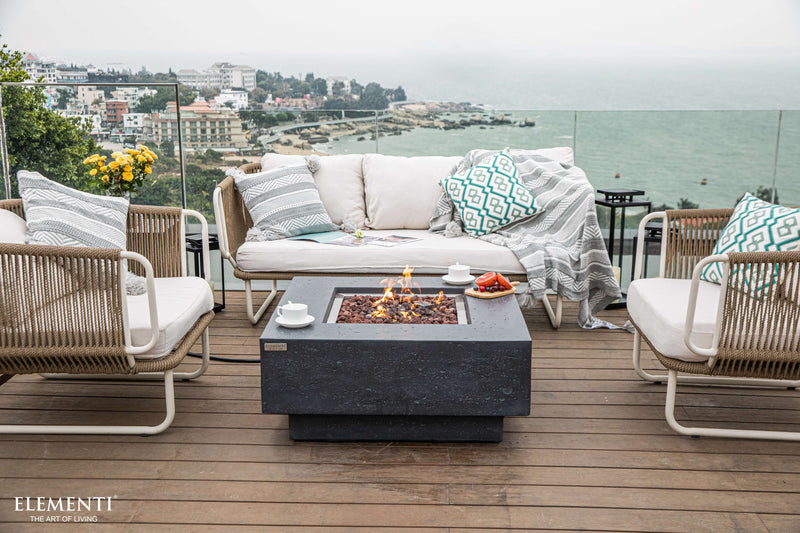 Elementi Manhattan Fire Table