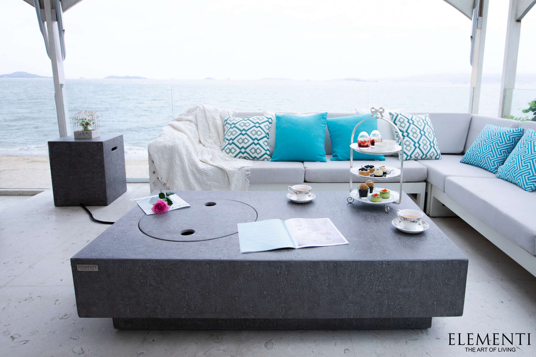 Elementi Metropolis Fire Table