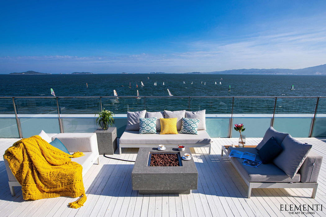 Elementi Manhattan Fire Table