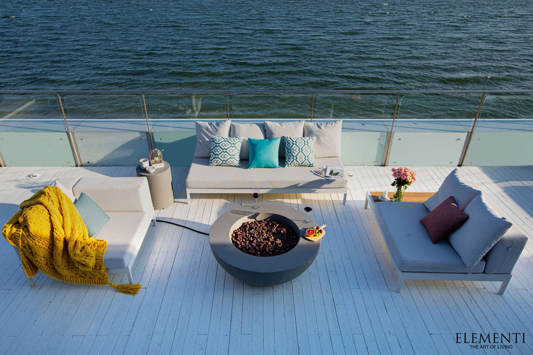 Elementi Lunar Fire Bowl Table