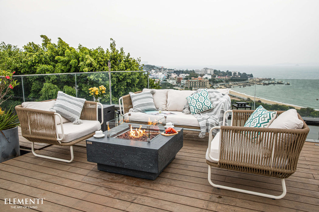 Elementi Manhattan Fire Table