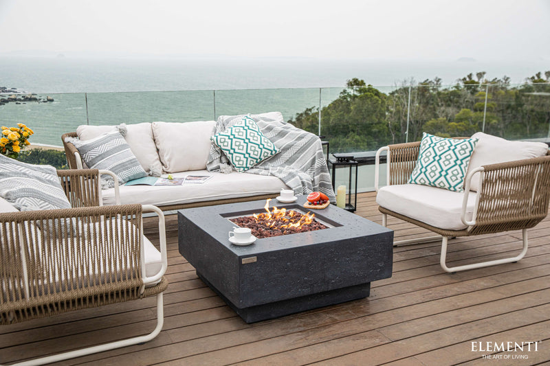 Elementi Manhattan Fire Table