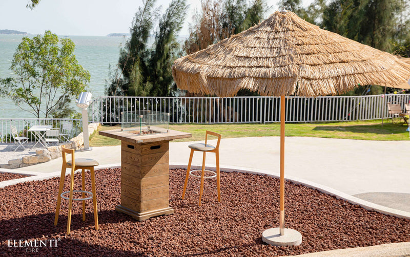 Elementi Rova Bar Height Fire Table
