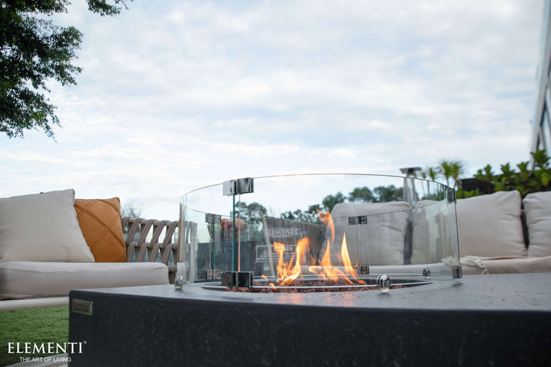 Elementi Metropolis Fire Table