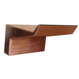The Outdoor Plus Arch Flow Water Scupper - Copper or Stainless Steel