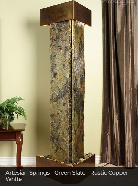 Adagio Water Features Artesian Springs Freestanding Waterfall