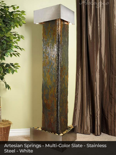 Adagio Water Features Artesian Springs Freestanding Waterfall