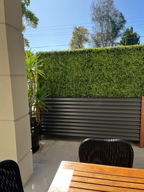 Premium Light Green Artificial Boxwood Hedge 30"L x 30"H
