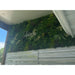 Artificial Green wall on balcony wall