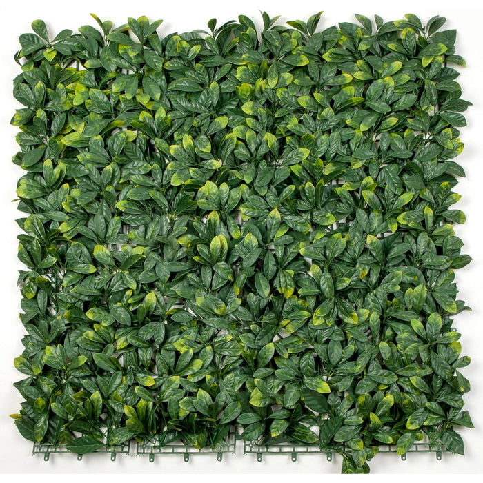 Artificial Large Ficus Leaf Hedge Panel