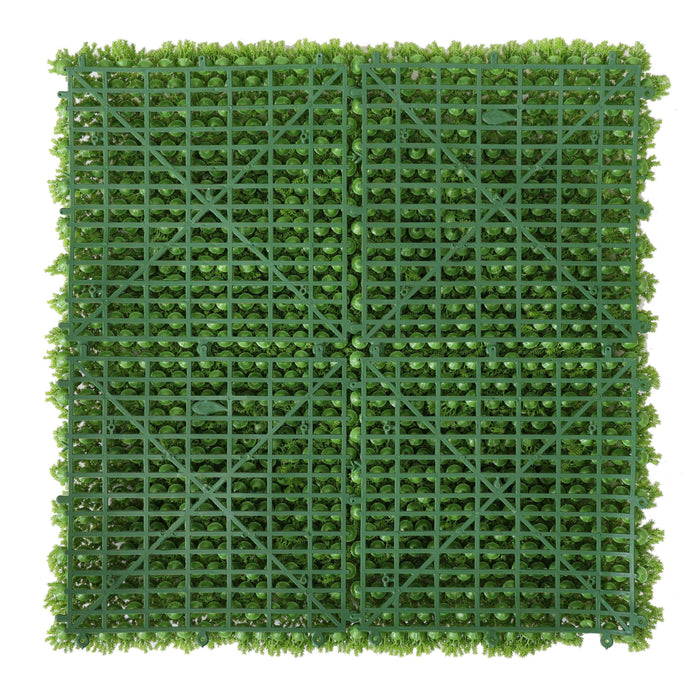 Faux Evergreen Moss Mat 33 SQ FT Pack of 6 - UV Resistant