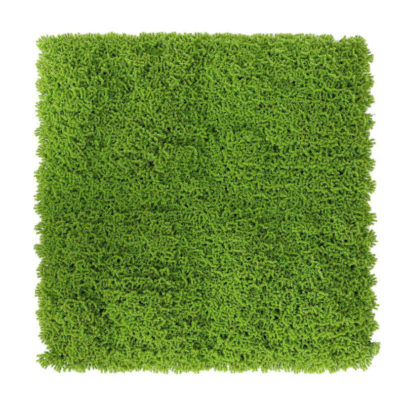 Faux Evergreen Moss Mat 33 SQ FT Pack of 6 - UV Resistant