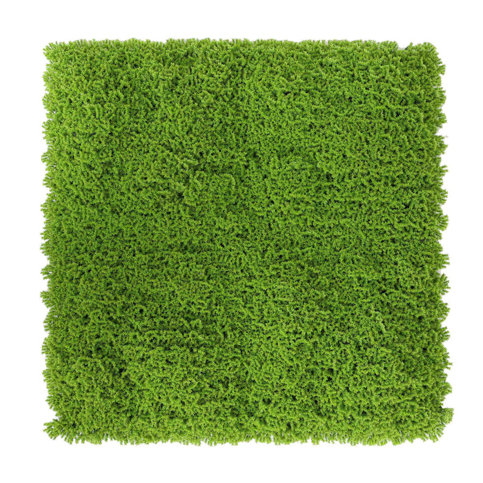 Faux Evergreen Moss Mat 33 SQ FT Pack of 6 - UV Resistant