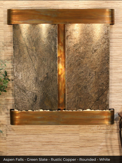 Adagio Water Features Aspen Falls Wall Fountain