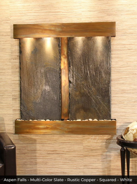 Adagio Water Features Aspen Falls Wall Fountain