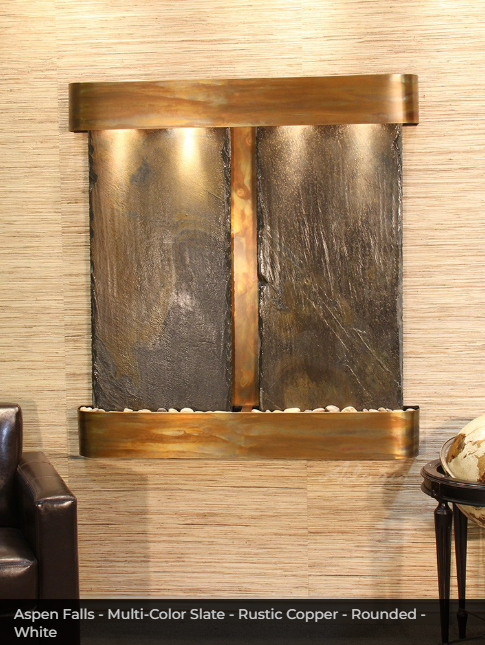 Adagio Water Features Aspen Falls Wall Fountain