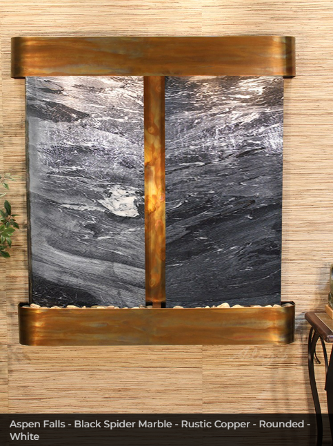 Adagio Water Features Aspen Falls Wall Fountain