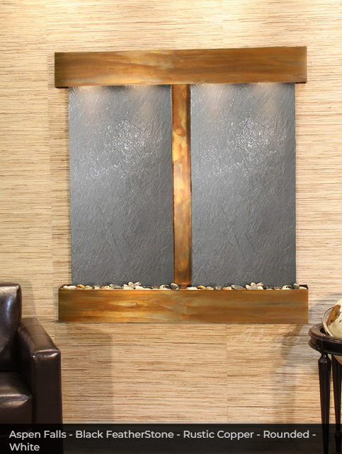 Adagio Water Features Aspen Falls Wall Fountain