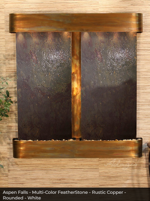 Adagio Water Features Aspen Falls Wall Fountain