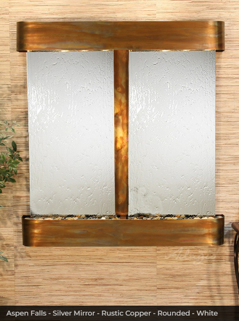 Adagio Water Features Aspen Falls Wall Fountain