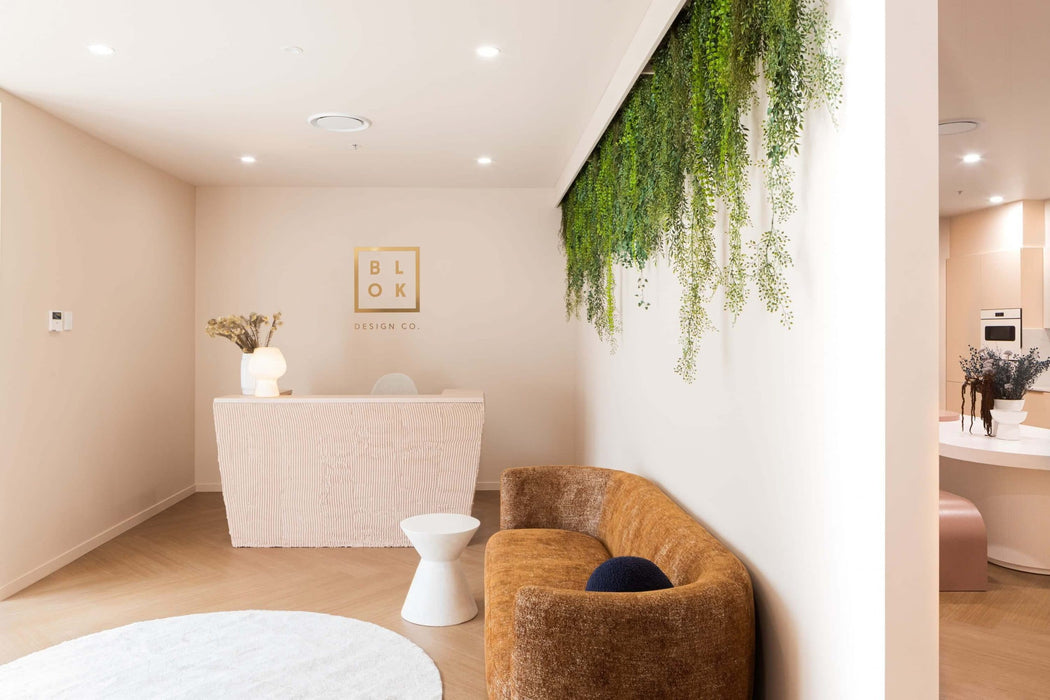 Artificial Hanging Pearls UV Resistant 35" Long (Set of 5 Pieces)