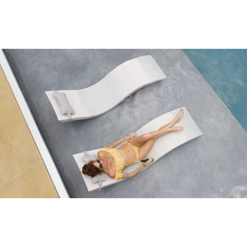 Ledge Lounger Outdoor Escape In-Pool Furniture Bundle - Signature Chaise Bundle
