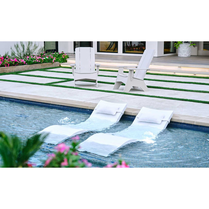 Ledge Lounger Outdoor Escape In-Pool Furniture Bundle - Signature Chaise Bundle