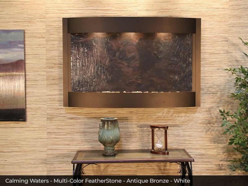 Adagio Water Features Calming Waters Wall Fountain