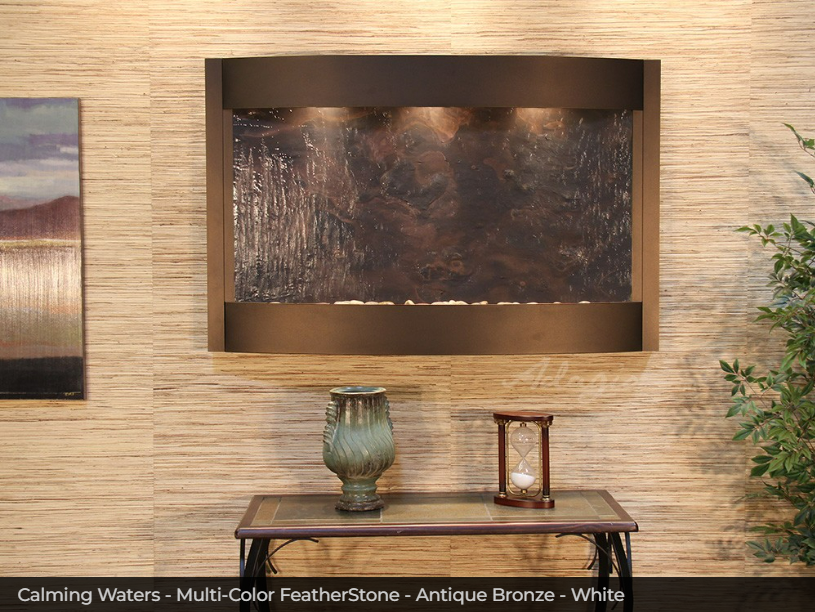 Adagio Water Features Calming Waters Wall Fountain