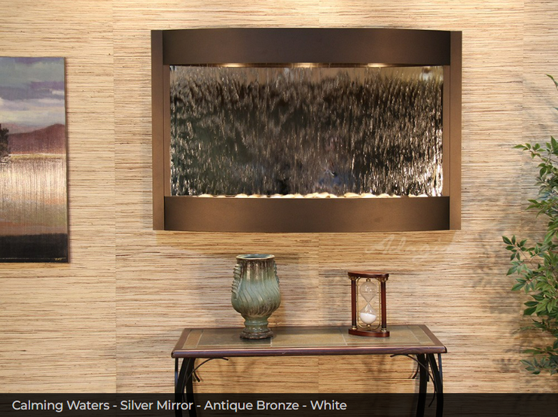 Adagio Water Features Calming Waters Wall Fountain