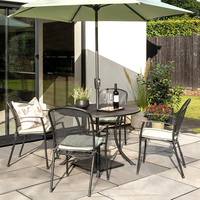Caredo 5-Piece Dining Set (48-inch Table)